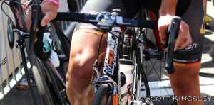 The noticeable lack of cables is a tell tale sign of the wireless shifting. Photo by Scott Kingsley.