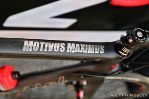 Van Dessel keeps their bikes relatively low key, but you'll always know which model you are on.  Photo by ScottKingsleyPhotography.com.
