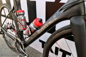 The downtube transitions from aero to square to give the Motivus Maximus the best of both worlds.  Photo by ScottKingsleyPhotography.com.