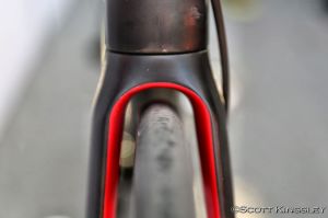 Plenty of room in here for up to 28mm tires.  Photo by ScottKingsleyPhotography.com.