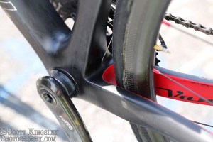 There is plenty of room for 28's on the back end. Photo by ScottKingsleyPhotography.com